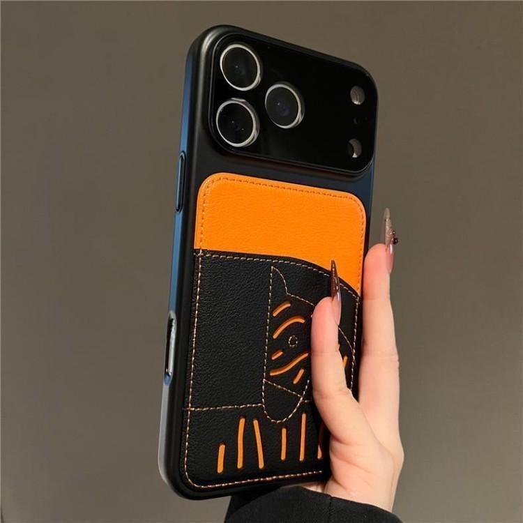 2026 Nový prémiový kožený slot na kartu iPhone pouzdro – limitovaná edice Year of the Horse