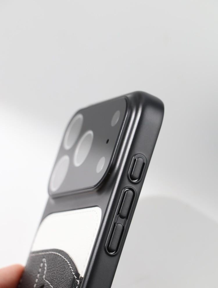 2026 Nový prémiový kožený slot na kartu iPhone pouzdro – limitovaná edice Year of the Horse