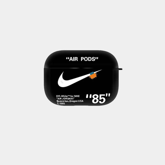 Limitowane etui na słuchawki AirPods | Nike x Czarny