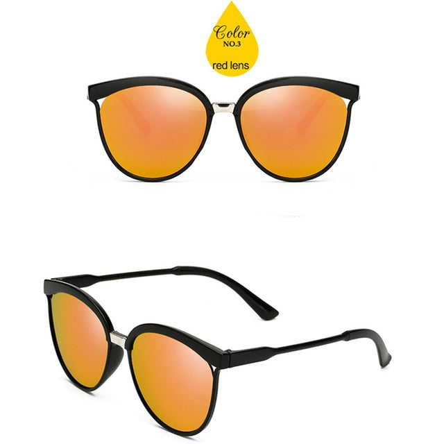 LeonLion Candies Značka Designér Sluneční brýle Cat Eye Dámské Luxusní Plastové Sluneční Brýle Klasické Retro Outdoor Oculos De Sol Gafas