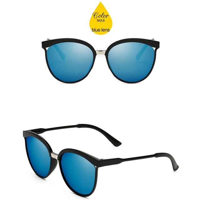 LeonLion Candies Značka Designér Sluneční brýle Cat Eye Dámské Luxusní Plastové Sluneční Brýle Klasické Retro Outdoor Oculos De Sol Gafas