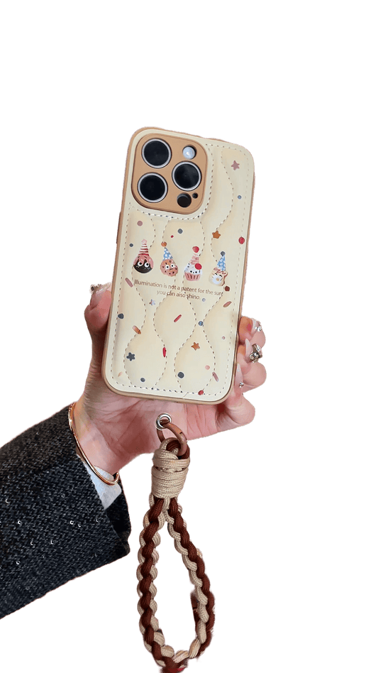 Vederlicht Cosy: chique, op cookies geïnspireerde iPhone-hoesje voor trendsetters