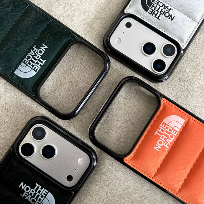 Custodia per iPhone in pelle scamosciata North Puffer