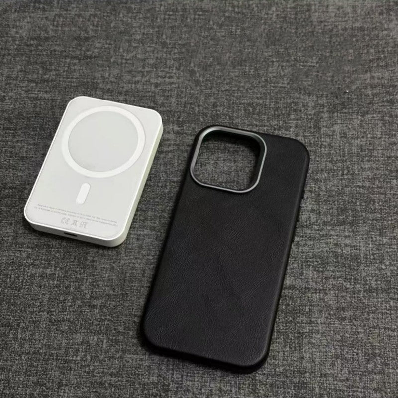 Klasický kryt na iPhone z pravé kůže