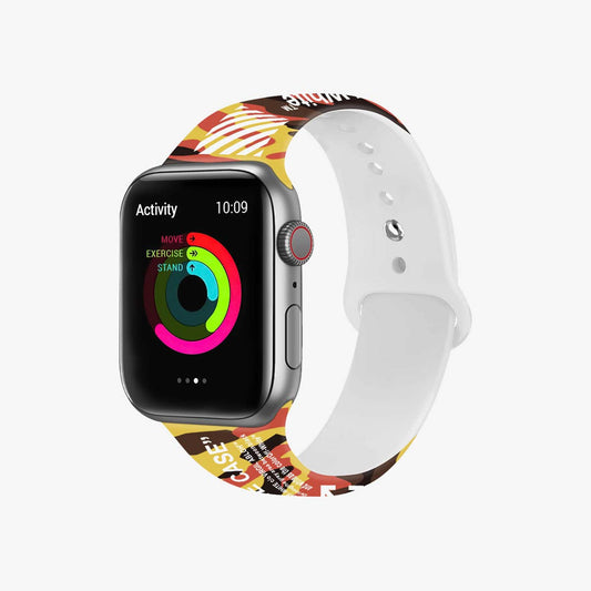 Řemínek Apple Watch | OW kamuflážní hnědá