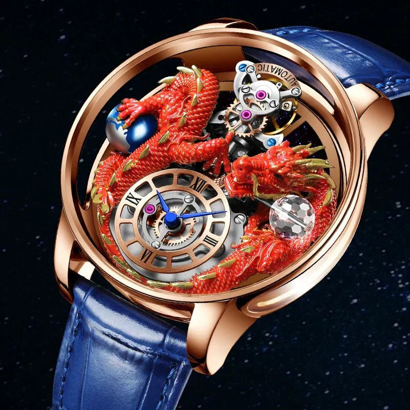 Doskonały automatyczny zegarek Dragon – edycja Prestige