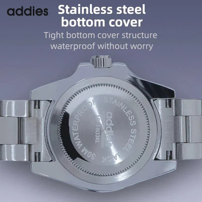 TitanX Elite pánské Quartz sportovní hodinky – luxusní 30M vodotěsné hodinky z nerezové oceli na ponor | Relógio Masculino