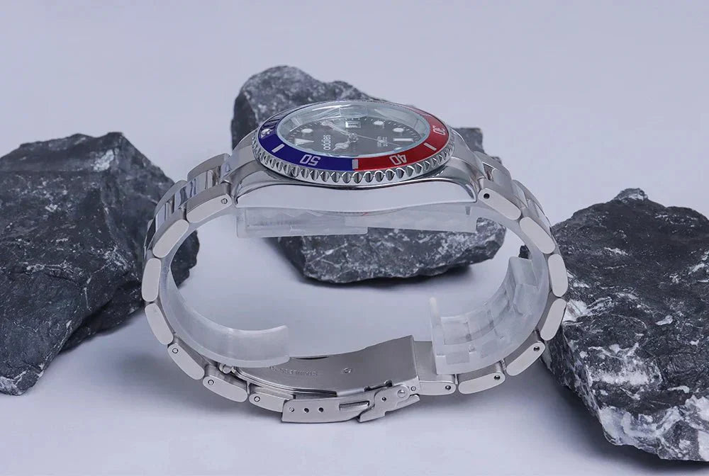 TitanX Elite pánské Quartz sportovní hodinky – luxusní 30M vodotěsné hodinky z nerezové oceli na ponor | Relógio Masculino