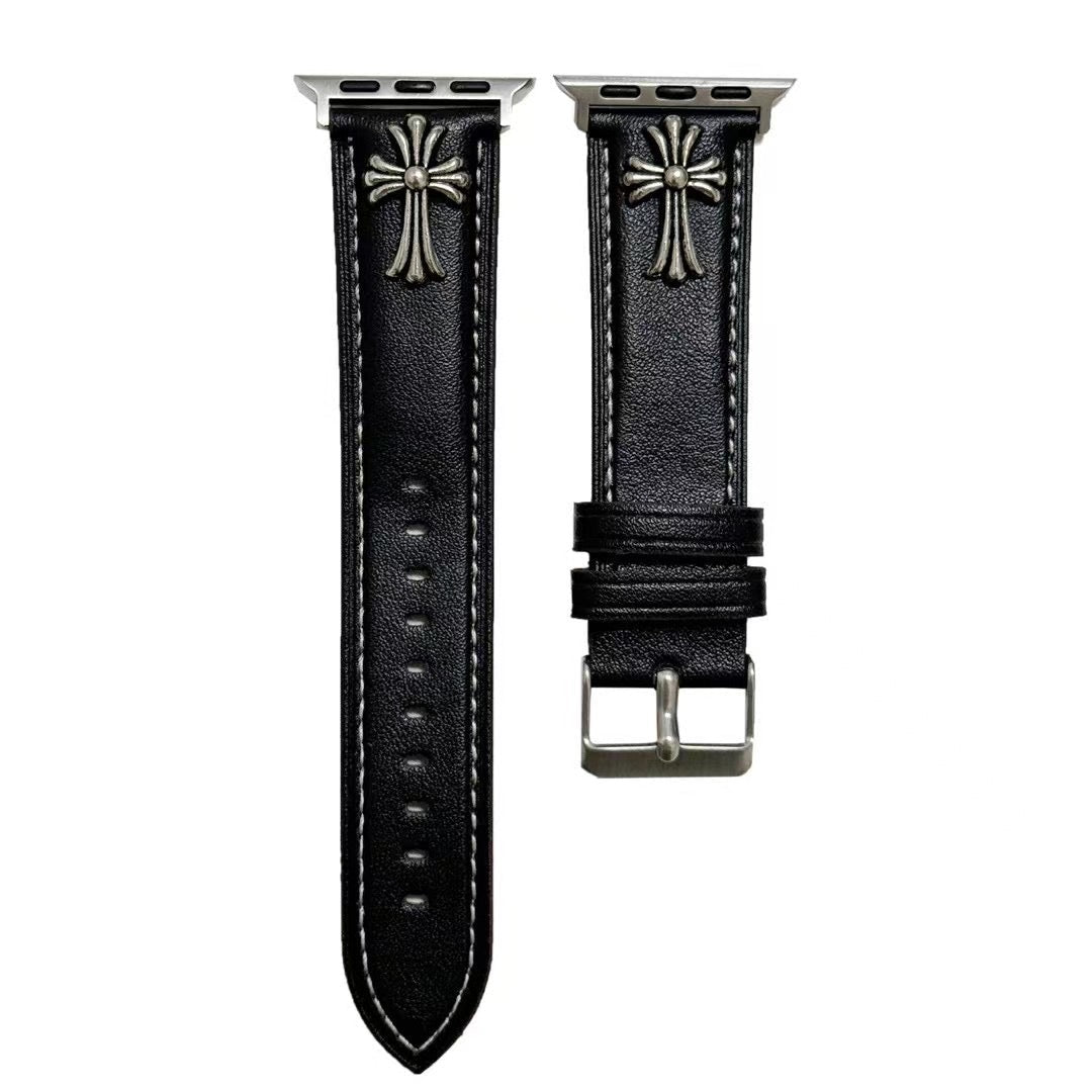 Cinturino per Apple Watch in pelle incrociata